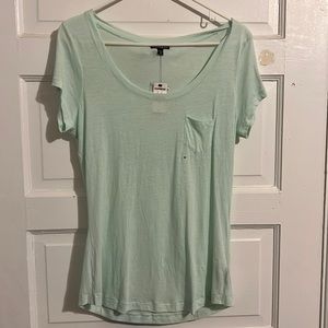 Express mint green short sleeve tee size M